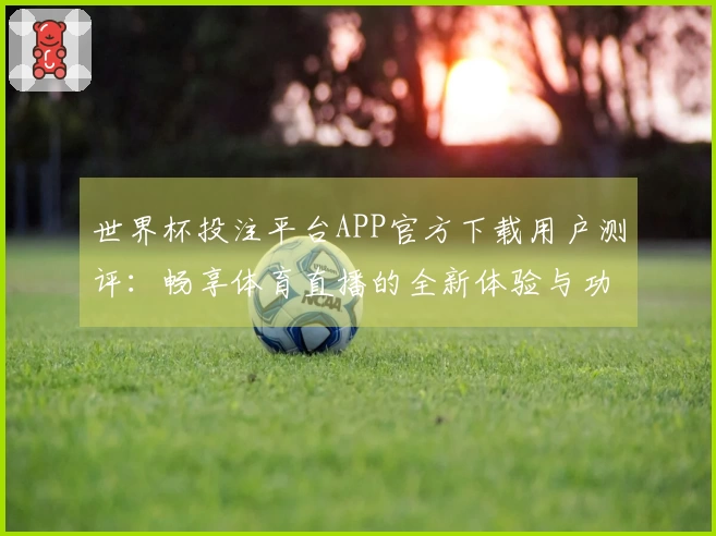 世界杯投注平台APP官方下载用户测评：畅享体育直播的全新体验与功能介绍
